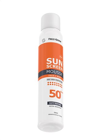 sunscreen mousse SPF50+ 3d3