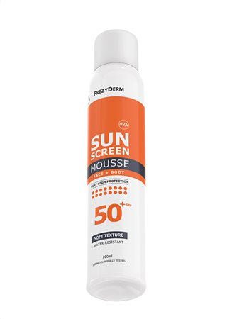 sunscreen mousse SPF50+ 3d4